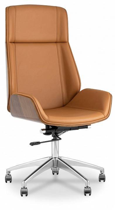 Кресло компьютерное Stool Group TopChairs Crown NEW A1707 270-09 коричневое