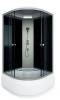 Душевая кабина Arcus Style S-23G 100x100x215, двери - серые тонированные, задние стекла - черные