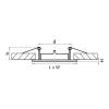 Встраиваемый светильник Lightstar Lega16 011944 фото 3