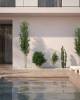 Ступень Gres de Aragon Marble Anti-Slip Rect. Carrara Blanco 31.5x120 фото 4