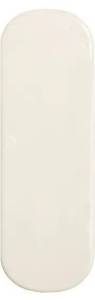 Керамическая плитка Dna Tiles Calema 136310 Oval White Gloss 5.2x16