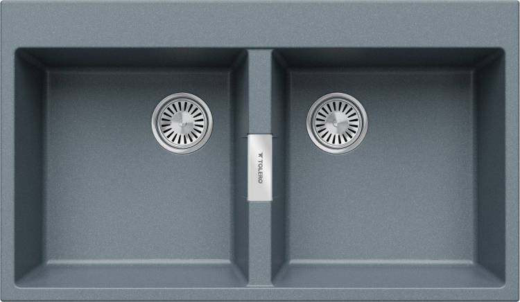 Кухонная мойка Tolero Loft TL-862 856363 Грей 50x86