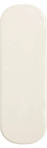 Керамическая плитка Dna Tiles Calema 136310 Oval White Gloss 5.2x16