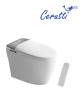 Унитаз приставной Cerutti Spa Ersilia Smart CT10616 с дистанционным управлением, белый фото 4