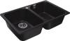 Мойка кухонная GranFest Quarz GF-Z15 черная фото 2