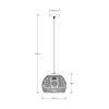 Подвесной светильник Arte Lamp Celesta A7058SP-1BK фото 2