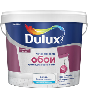 Краска для стен и обоев водно-дисперсионная Dulux Easy матовая база BW 5 л