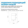 Кнопка смыва Abber AC0123MB пневматическая, черная матовая фото 5