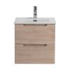 Тумба с раковиной BelBagno ETNA-500-2C-SO-RG подвесная, Rovere Grigio, 52.1x51x46.5