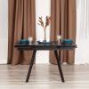 Стол Tetchair Vigo 19730 мрамор чёрный/чёрный 80x75x120 фото 11
