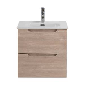 Тумба с раковиной BelBagno ETNA-500-2C-SO-RG подвесная, Rovere Grigio, 52.1x51x46.5