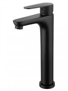 Смеситель для раковины Wonzon & Woghand WW-A40232-MB высокий, черный матовый