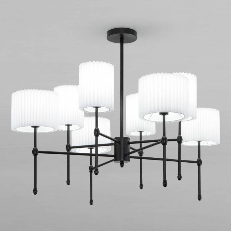 Потолочный светильник Eurosvet Notturno 60162/8 черный Smart