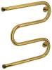 Полотенцесушитель водяной Сунержа М-образный 03-4007-5050 Золото, 50x50
