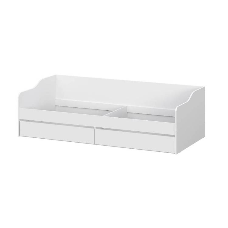 Детская кровать Арника КР 2 Н00174110 белый с основанием 90x200