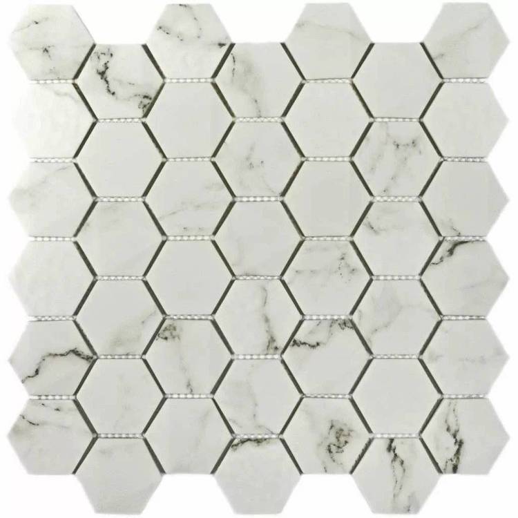 Мозаика Bonaparte Volume White (4.8x4.8) 30x30.3