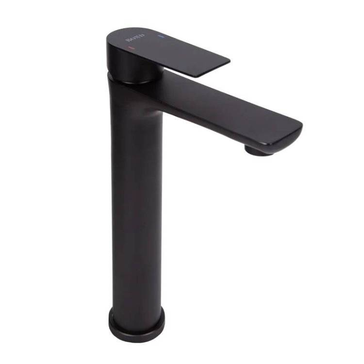 Смеситель для раковины BOND Smart B62-2788 высокий, черный матовый