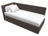 Кровать Лига Диванов Лига-039 123140L коричневый левая 90x200 фото 5