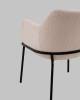 Стул с подлокотниками Stool Group Кози NEW AV 318-C01m-08 ткань букле молочный фото 8