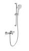 Смеситель для ванны Wonzon & Woghand WW-C2018-A-CR с душевым гарнитуром и термостатом, хром