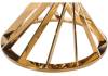 Журнальный столик Woodville Twist 11642 gold / black фото 4