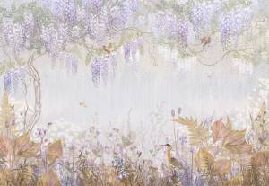 3D Фотообои Artegrafico «Сиреневый рай» ED-017 канвас