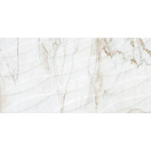 Керамогранит Kerranova Marble Trend K-1001/SCR Calacatta Sat.Rect.Struct. 30x60