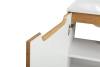 Тумба под раковину Belbagno Etna ETNA-500-1A-SO-RN-P-L 49.6x39.2x50 Rovere Nature подвесная с одной распашной дверцей, с одной полкой, левосторонняя фото 8