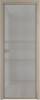 Межкомнатная дверь Profil Doors 2 AX цвет профиля Никель матовый, стекло безопасное 6 мм рэте 700x2000