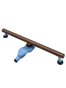 Душевой трап AltroBagno Супремо (Supremo) 071236 BC матовая медь, 80 см