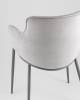 Стул Stool Group Твигги LV-118-RlS-08-7005 велюр серый, каркас серый фото 6