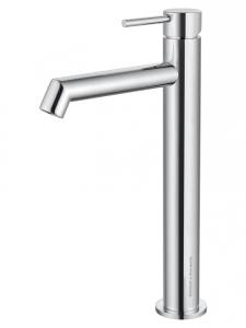 Смеситель для раковины Wonzon & Woghand WW-H1064-CR высокий, хром