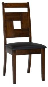 Стул Woodville Kubik 15525 dirty oak, черный