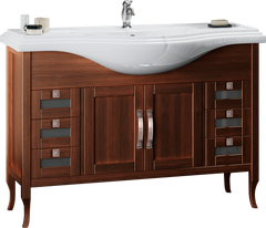 Тумба для комплекта Opadiris Мираж 120 светлый орех
