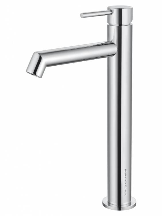 Смеситель для раковины Wonzon & Woghand WW-H1064-CR высокий, хром