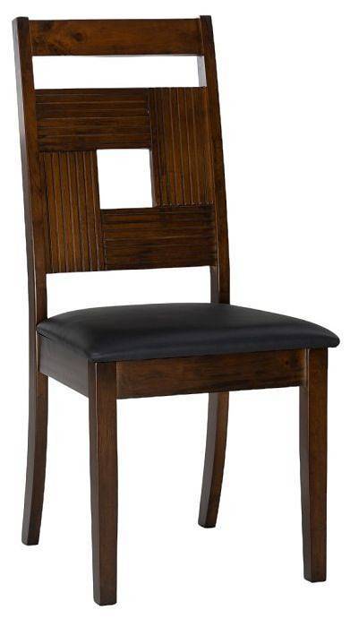 Стул Woodville Kubik 15525 dirty oak, черный