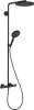 Душевая стойка Hansgrohe Raindance Select S Showerpipe 240 1jet P 27633670 с термостатом, черный
