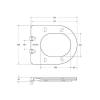 Комплект Belbagno Tre BB8001CHR/SC/BB002-80/BB014-SR-BIANCO кнопка белая фото 22