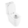 Унитаз-компакт BelBagno Prado BB10150CP/BB10150SC безободковый, сиденье микролифт фото 2