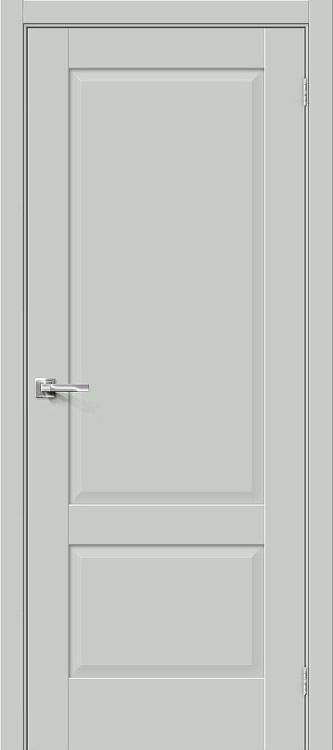 Межкомнатная дверь Bravo 066-0177 Прима-12 Grey Matt 200x90