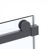 Душевая дверь Vincea Como Soft VDS-1CS110CLGM профиль вороненая сталь, стекло прозрачное, 110x195 фото 7