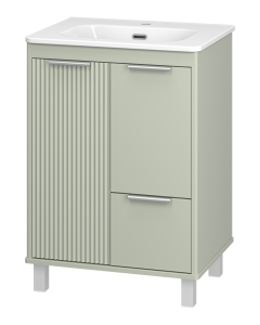 Тумба с раковиной Brevita Рисака УТ000026418 Фисташковая, 60 см