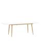 Стол обеденный Stool Group Стокгольм DT-1706-160 DUAL белый 160(220)x90x76 фото 3