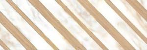 Декор Eletto Ceramica Calacatta 587882001 Oro Chevron 24.2x70