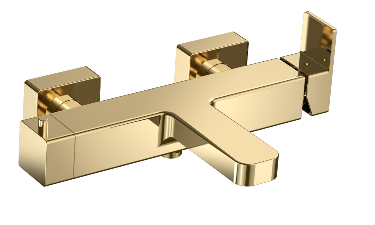 Смеситель для ванны AQUAme Savona AQM6812GG золото