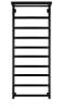 Полотенцесушитель электрический Secado Мирано 4603777458447 120x60, L, черный матовый