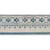 Декор Italgraniti Creta D CD672S Stensil Aqua 30.5x72.5