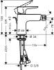 Смеситель для биде Hansgrohe Talis E 71720000 фото 2