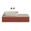 Тумба с раковиной Kerama Marazzi Magica 120, 2 ящика, со столешницей фото 2