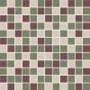 Мозаика Kerama Marazzi Темари KMD2MSM011MN мозаичный микс зелёный. бордовый. бежевый светлый матовый 29.8x29.8